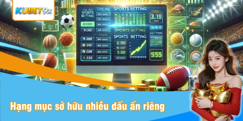 Hạng mục có rất nhiều dấu ấn đặc trưng