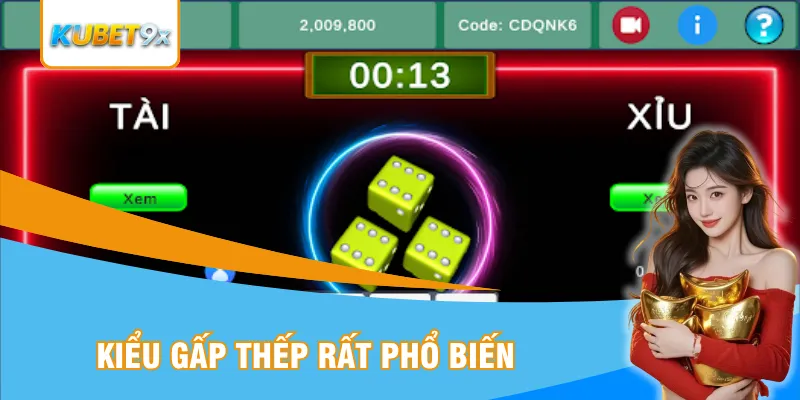 Kiểu gấp thếp rất phổ biến